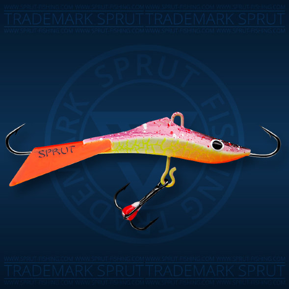 Балансир рыболовный для зимней рыбалки Sprut Mikari №7 16г 65мм WVSPK-UV