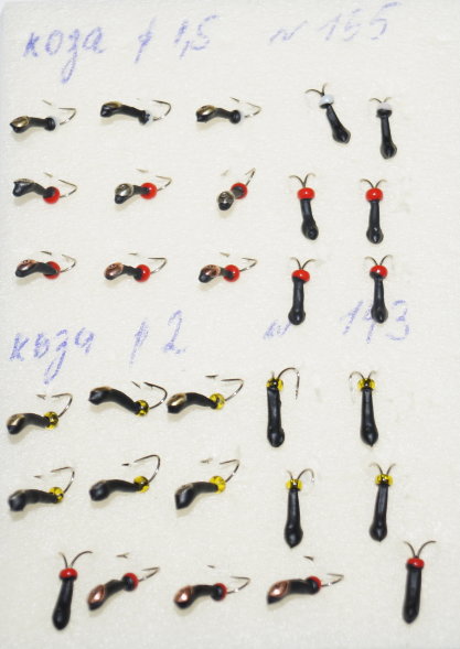 Мормышка вольфрамовая Коза 2 уралка перевертыш с коронкой Медь 143