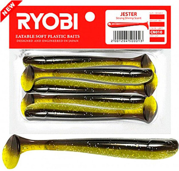 Риппер Ryobi JESTER 75mm, цвет CN010 frog eggs, 5шт