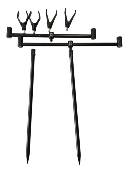 Комплект из 2-х подставок для удочек KYODA, на 2 удочки, тычка копьё, в чехле