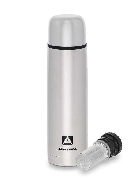 Термос АРКТИКА с узким горлом 101-1000C с ситечком