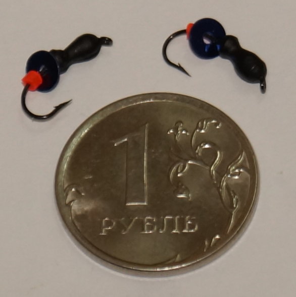 Мормышка вольфрамовая Муравей 2.5 черный 534