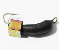 Мормышка вольфрамовая Condor Уралка с кубиком Хамелеон 2,0 мм 15 шт