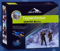Термобелье ALPIKA Hunter Merino р.52