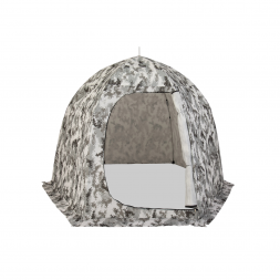 Палатка зонт Condor зимняя утепленная 2,0 х 2,0 х 1,6 белый/КМФ цифра