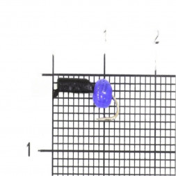 Мормышка вольфрамовая True Weight цена за 1 шт Гвоздешарик гв. d2 кош. глаз синий