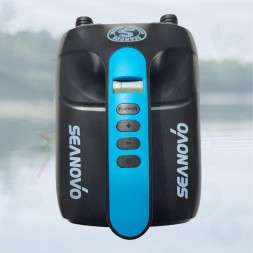 Насос электрический двухступенчатый HT-888 Seanovo для лодок ПВХ, сабов, матрасов, палаток 0,34-1,38 атм крокодил