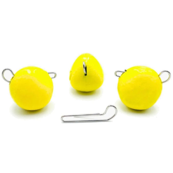 Груз UF Studio Капля- эксцентрик – 22 гр 7 шт ЖЁЛТЫЙ UV