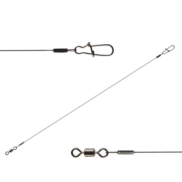 Поводок SPRUT Classic 1*49 25см 17кг 2шт