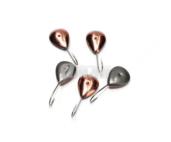 Мормышка паяная ЯМАН Сердечко, вес 2,71 г, медь