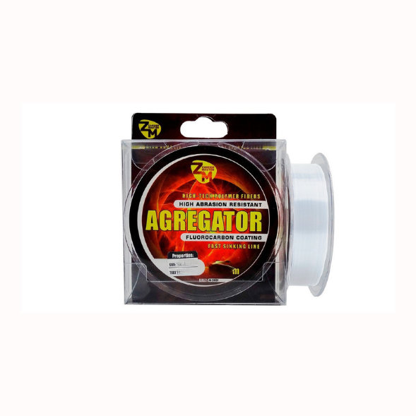 Леска ZanderMaster AGREGATOR 50m, 0.165мм х 4.3кг прозрачная