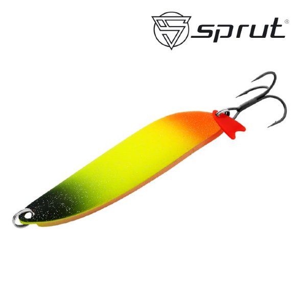 Блесна Sprut Pluto Spoon колеб. 90мм/28г/SST